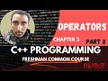 Operators C Programing Basics Part II Freshman C Programming Course Tutorial