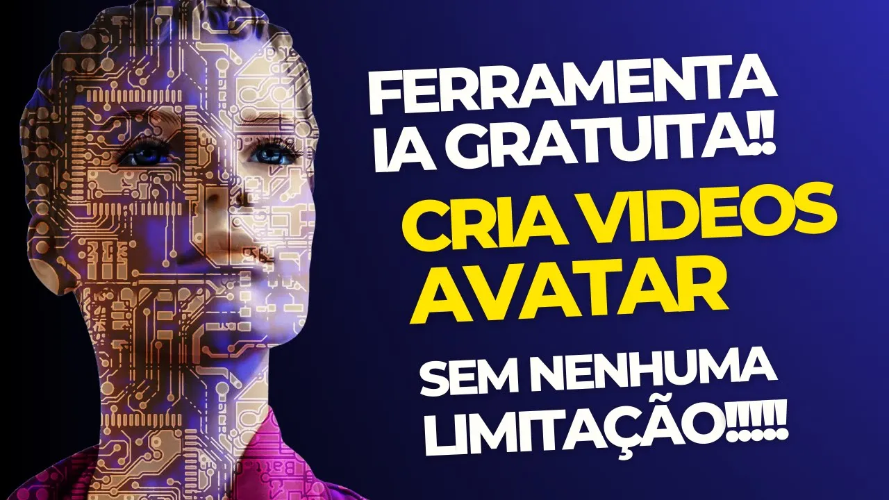 COMO CRIAR VIDEOS AVATAR COM INTELIGÊNCIA ARTIFICIAL FERRAMENTA TOTALMENTE GRATUITA
