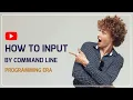 Java Introduction Part 7 Reading Data by Command Line Argument in Java programming