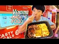 Eating at VENDING MACHINES All Day in SINGAPORE