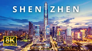 Download Shenzhen, China 🇨🇳 in 8K ULTRA HD 60FPS at night by Drone MP3