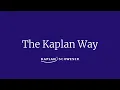 The Kaplan Way