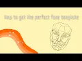 How to get the perfect face filter easy golden ratio face template tutorial