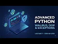 Advanced Python Concepts Walrus Operator OOP Exceptions Lecture 7