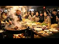 Xi an Morning Night Market Food Paradise For Locals Tourists 4K