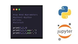 Python sep end parameters