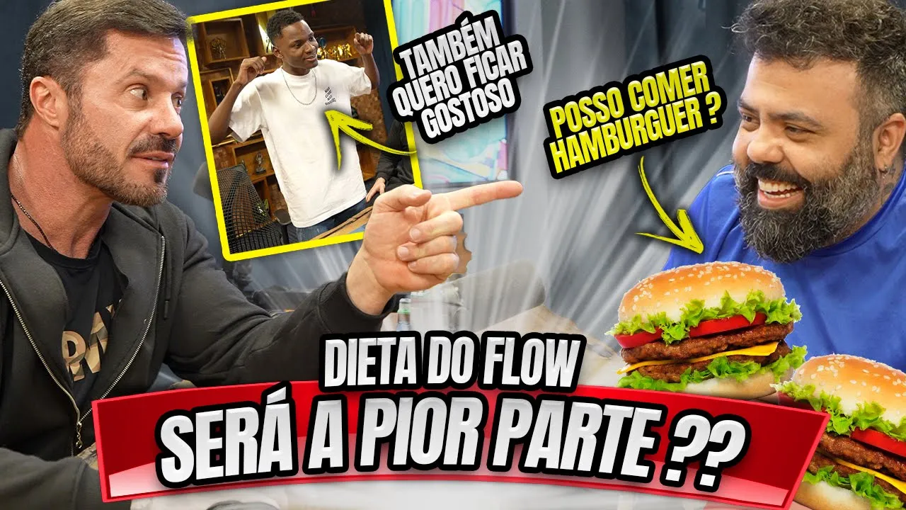 ????DIETA DO FLOW LIBERADA COM HAMBÚRGUER E CHOCOLATE #EP4