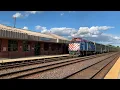 Great horn action from Metra trains Last day before major UPW schedule change