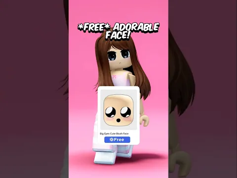 FREE DOLL FACE ROBLOX! #roblox #free #avatar