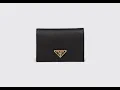 PRADA Small Saffiano Leather Wallet 1MV021 QHH F0002