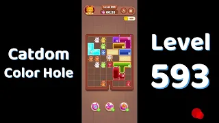 Catdom Color Hole Level 593 Screenshot