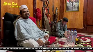 SANTRI KULONPROGO DAN MAHASISWA HUKUM TEMUI GUS SAMSUDIN