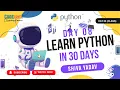 Python Programming for Beginners Complete Introduction Day 07