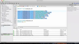 Inserting Updating and Deleting Data Using JDBC