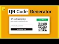 Create QR Code Generator Using HTML CSS JAVASCRIPT Responsive