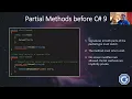 Extended Partial Methods C 9