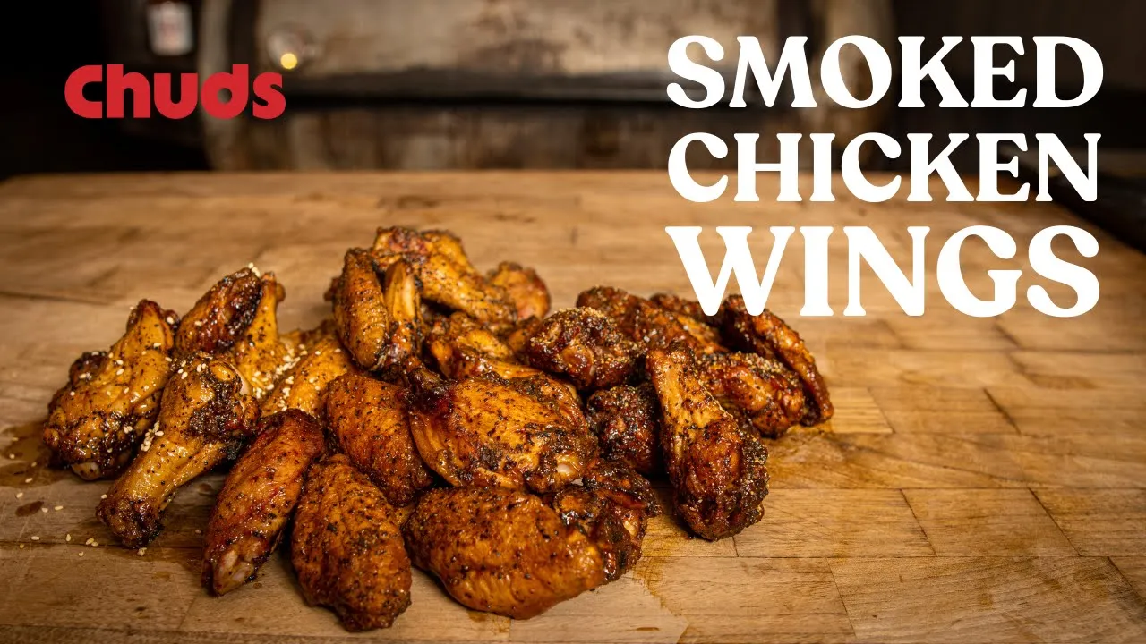 Crispy Skin Smoked Chicken Wings | Chuds BBQ