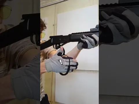 7 Joules of Pure Cowboy Energy 🤠 #airsoft #leveraction #wildwest #cowboy #novritsch