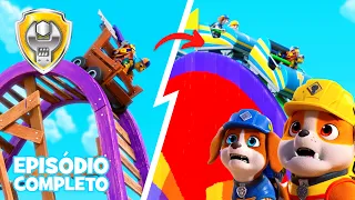Rubble e Companhia: A Equipa Constrói uma Montanha-Russa | Episódio Completo | Patrulha Pata