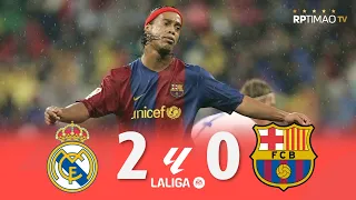 Real Madrid 2 x 0 Barcelona ● La Liga 06/07 Extended Goals & Highlights ᴴᴰ