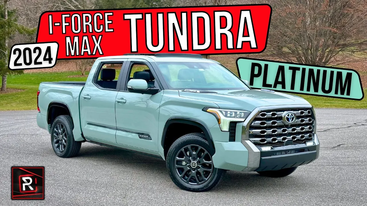 The 2024 Toyota Tundra Platinum i-Force MAX Is The Sweet Spot Trim In The Tundra Lineup
