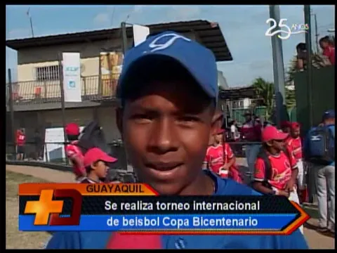 Se realiza torneo internacional de beisbol Copa Bicentenario