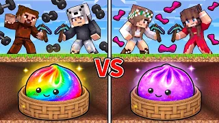 KIZLAR vs ERKEKLER: SQUISHY DUMPLING Madeni - Minecraft