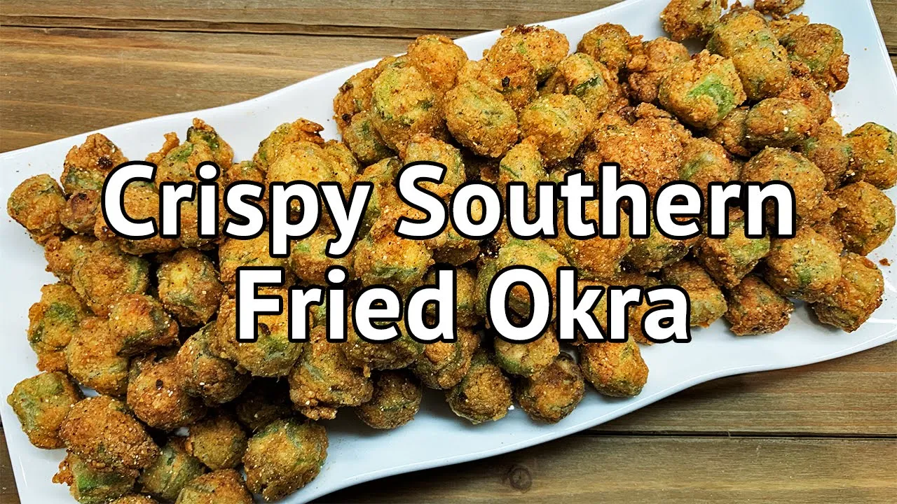 Crispy Southern Fried Okra | Chef Lorious