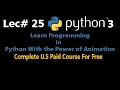 25 - Python 3 Complete Tutorial 2020 How to create a Random List
