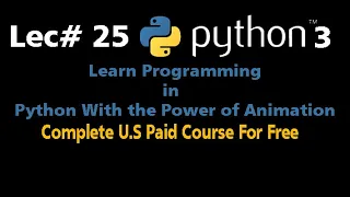 25 - Python 3 Complete Tutorial 2020 How to create a Random List