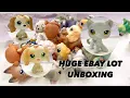 Unboxing this HUGE JUICY eBay LPS lot I won in a bid