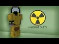 Minecraft How to make a Hazmat Suit