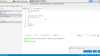 Learn Python - comments
