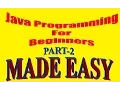 Introduction to Java Programming Java for Beginners Java Step by Step Tutorial 2
