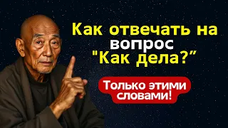 Когда вас спросят "КАК ДЕЛА?", просто СКАЖИТЕ ЭТО – результат вас удивит!