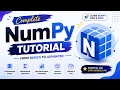 Complete NumPy Tutorial for Data Analytics NumPy Course for Beginners Python