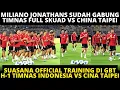 Download Lagu MILIANO JONATHANS GABUNG‼️ FULL SUASANA OFFICIAL TRAINING TIMNAS INDONESIA H-1 VS CINA TAIPEI DI GBT