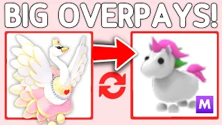 Trading BALLET SWANS In Adopt Me!