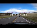 US hwy 285 Fairplay to Bailey Colorado summer roads