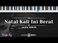 Download Lagu Natal Kali Ini Berat - Justy Aldrin (KARAOKE PIANO - FEMALE KEY)