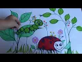 DRAWING FOR KIDS - CUTE GARDEN INSECTS