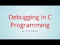 How to Debug your C Programs in Codeblocks IDE in simple steps by Prof Shiburaj