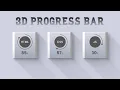 Animated 3D CSS Progress Bar SVG Circle Progress Bar CSS Coding Spirit
