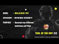 Malicious PDF - Generate ten different malicious pdf files Briskinfosec