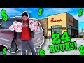Living at Chick-Fil-A for 24 Hours Stealth Camping
