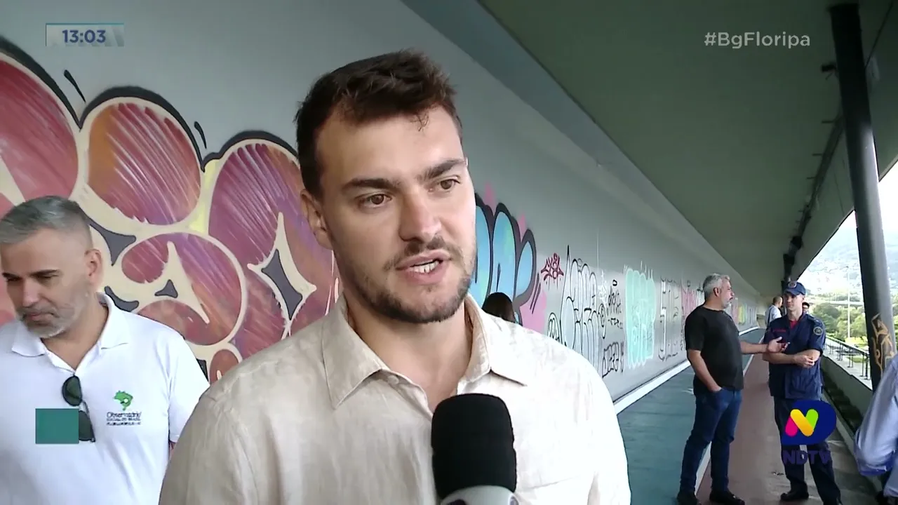 Ministério Público de SC realiza vistoria em pontes de Florianópolis