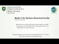 Barbara Sherwood Lollar Search for surviving remnants of ealry water on Earth