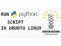 How To Run Python Program In Ubuntu Linux