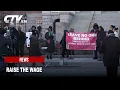 Push for 25 an Hour Maryland Living Wage Coalition Rallies at Statehouse