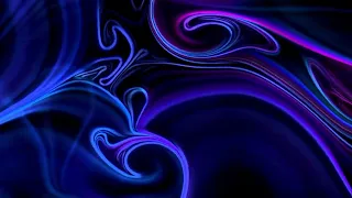 Electric Blue Neon Flow Live Wallpaper 4K Dark AMOLED Abstract Background